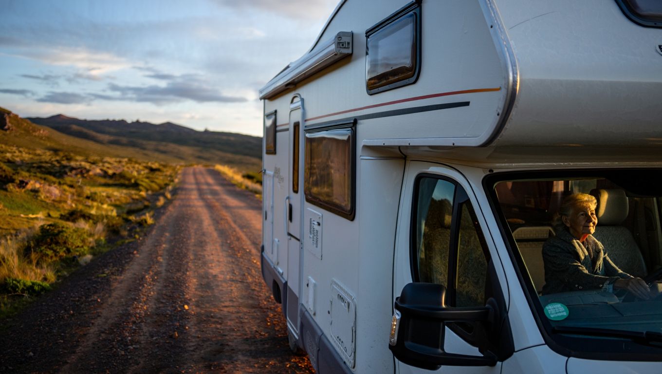 A los 77 años maneja su motorhome sola por la Patagonia: «Mi casa ahora tiene ruedas»