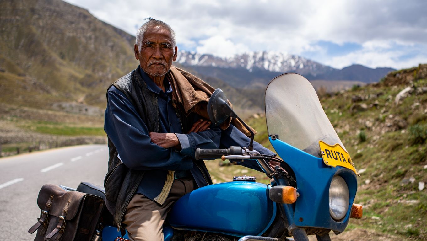 A los 81 años cumplió su sueño de recorrer la Ruta 40: «Trabajé toda la vida y recién ahora me lo permito»