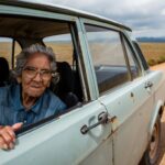 A los 84 años maneja sola hasta el fin del mundo: «Nadie creía que lo iba a lograr»