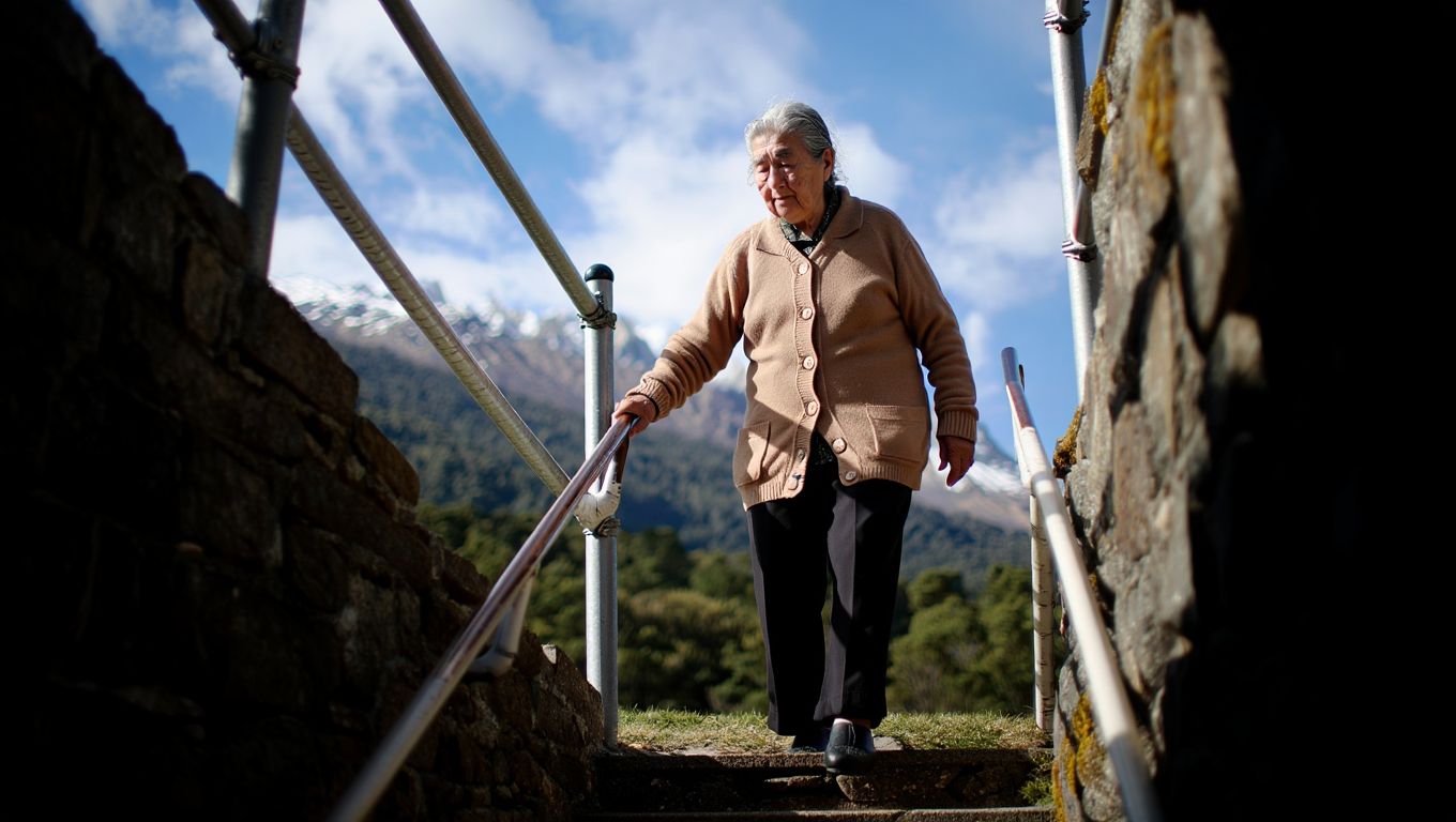 A los 85 años subió caminando a un mirador de Bariloche sin ayuda: «Me dijeron que no iba a poder»