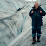A los 90 años pisó por primera vez un glaciar y no lo podía creer: «Caminé sobre el hielo a mi edad»