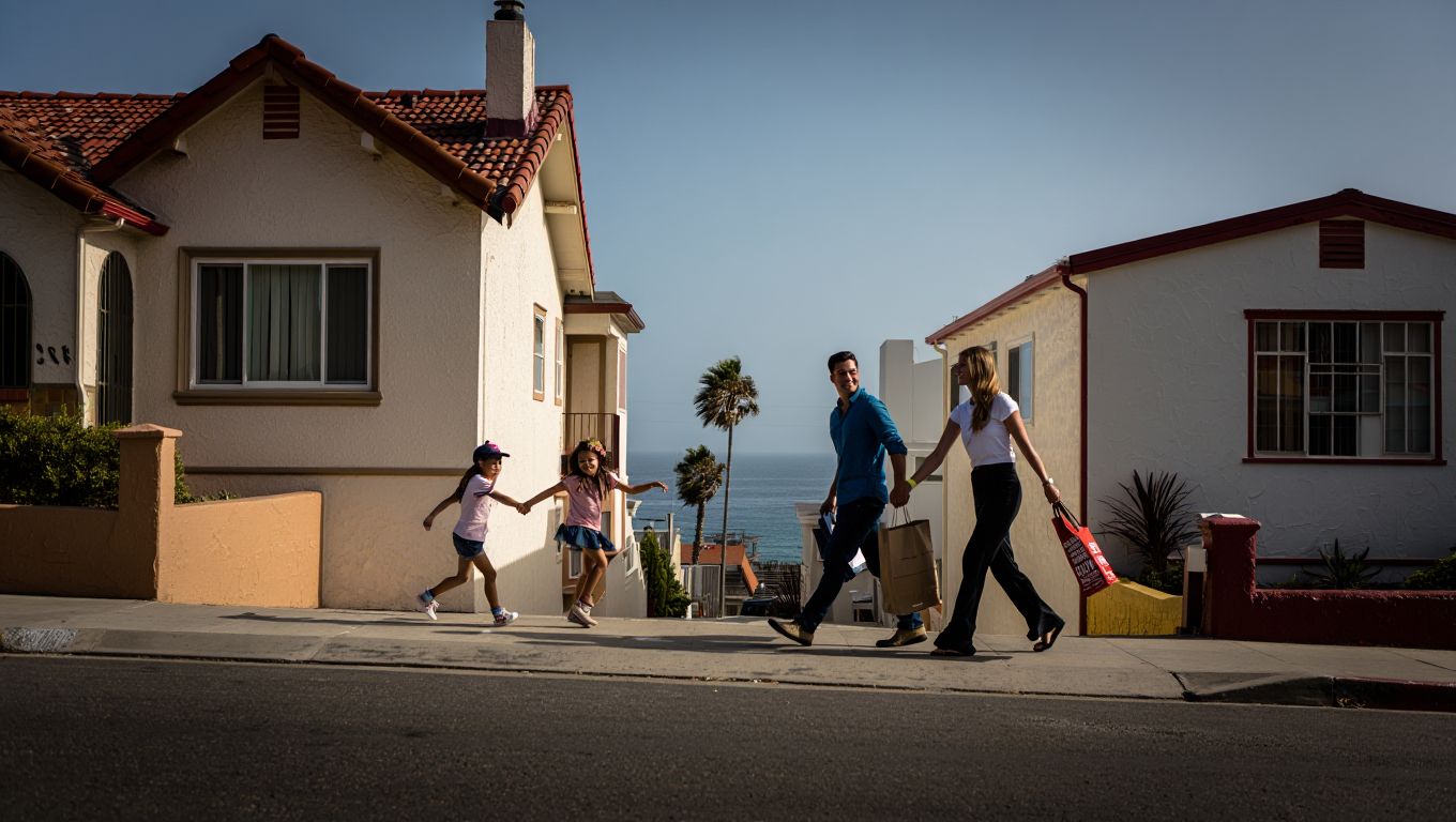 Cada vez más familias se mudan a este pueblo del litoral por el clima templado