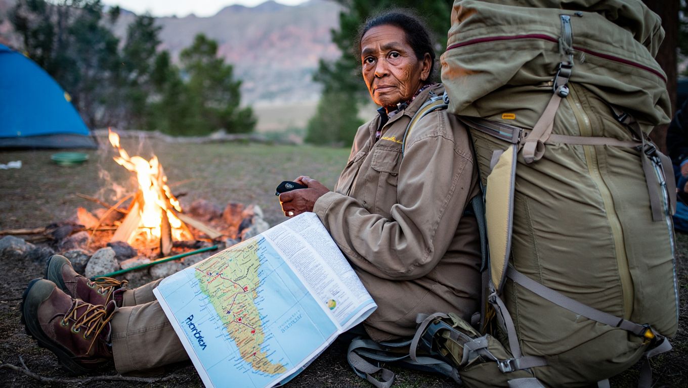 Empezó a acampar a los 74 años y ya durmió en diez provincias: «Descubrí un país que no conocía»