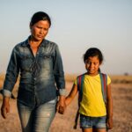Recorrió el Norte con su hija para mostrarle de dónde venía su familia