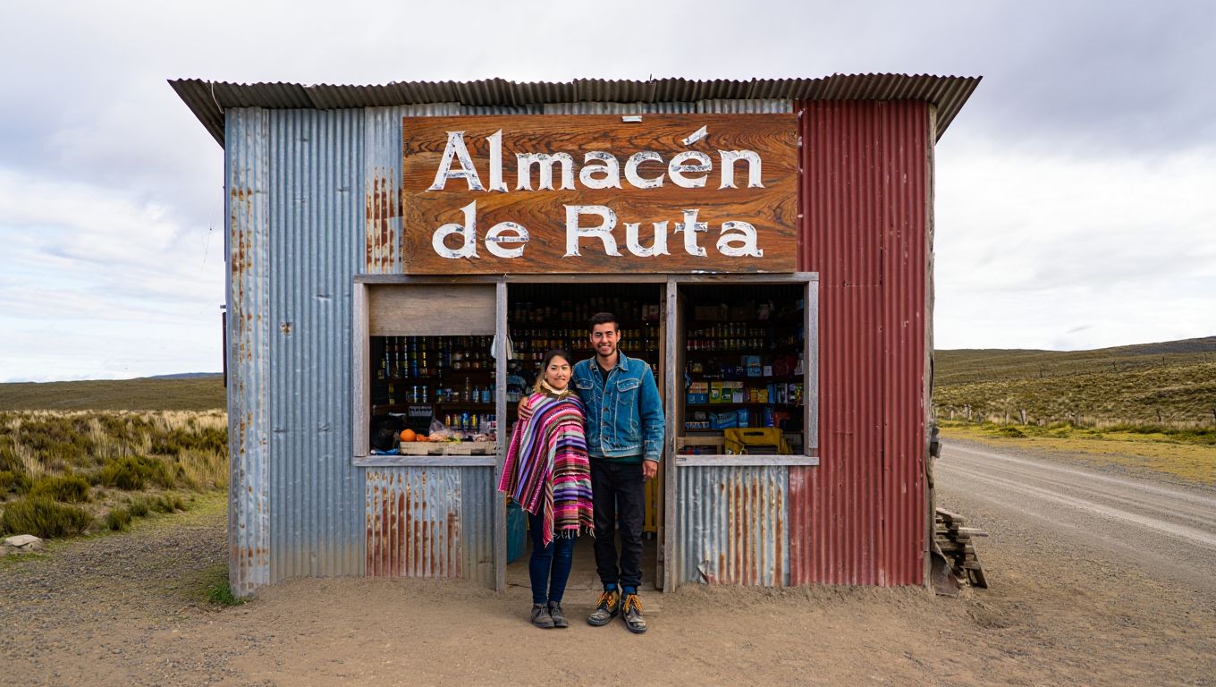 Se fueron a vivir a un pueblo de la Patagonia y montaron un almacén de ruta