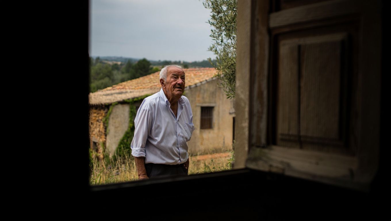 Volvió a la casa de campo de su infancia en Córdoba después de 60 años: «Todo seguía igual que en mis recuerdos»