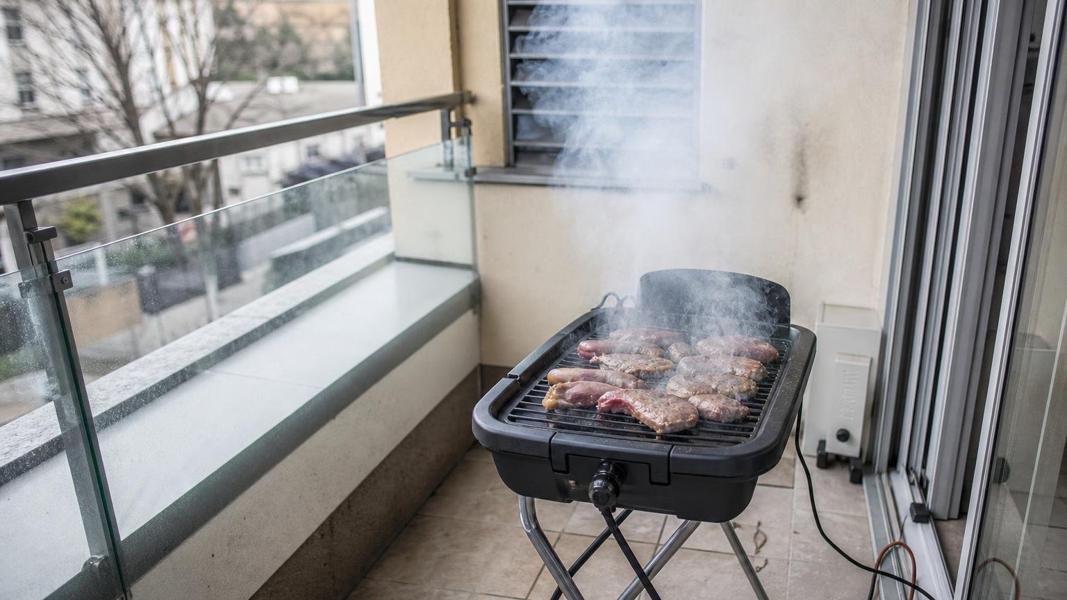 Compré una parrilla eléctrica solo por no ensuciar el balcón: en el primer asado entendí por qué mi suegro no quiso ni probarla