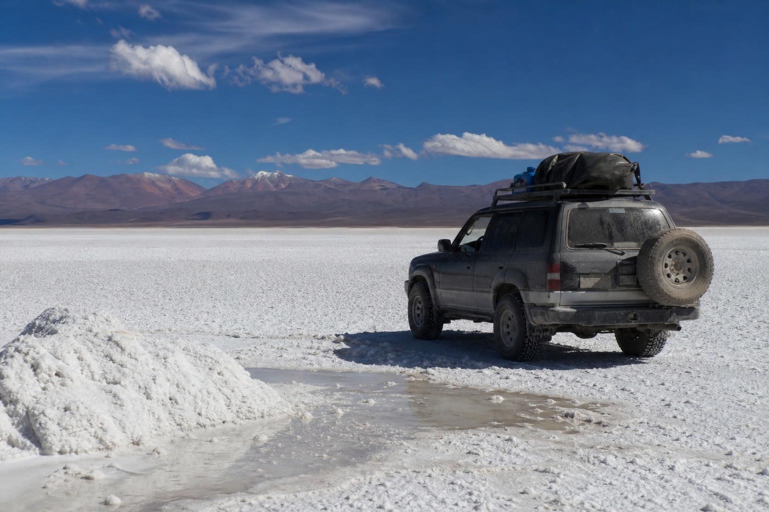 Está en Jujuy y pocos lo pisan: el salar más alto al que se puede llegar en auto queda a más de 4000 metros