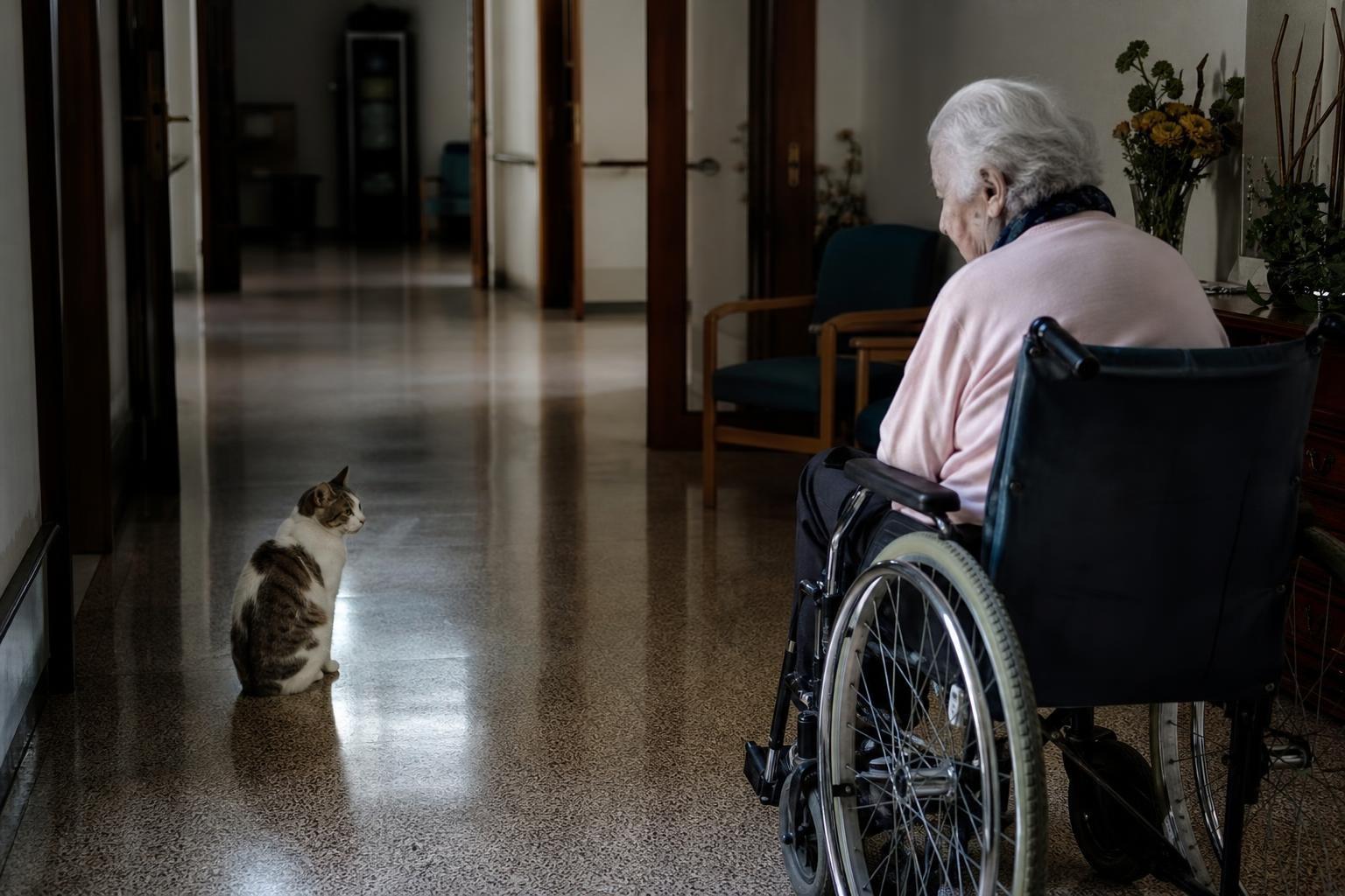 ¿Un gato extraña a su dueño cuando este se muda a un geriátrico? La respuesta de los etólogos